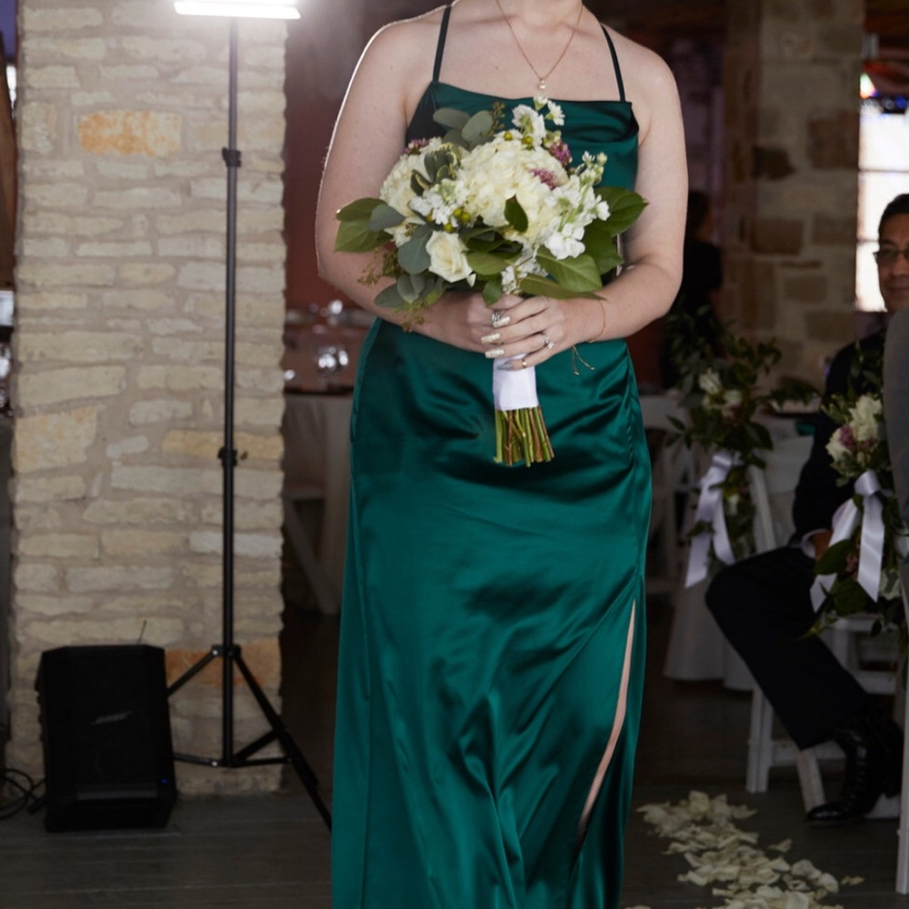 David’s Bridal Db Studio Shiny Satin Charmeuse Co… - image 3